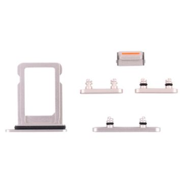 iPhone 13 Mini Starlight SIM Card Tray + Side Keys - 1
