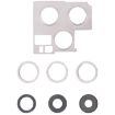 iPhone 13 Pro Max Camera Lens Cover & Bracket (Silver) - 1