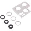 iPhone 13 Pro Max Camera Lens Cover & Bracket (Silver) - 2