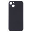 Big Camera Hole Glass Back Cover for iPhone 13 (Black) Replacement - 2
