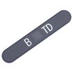 5G Signal Antenna Glass Plate for iPhone 13/13 mini (Midnight) - 3