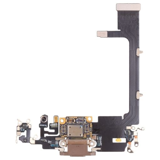 Genuine Gold Charging Port Flex Cable for iPhone 11 Pro - 1
