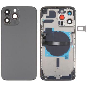 iPhone 13 Pro Max Battery Back Cover & Flex Cable (Black) - 1
