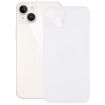 Replacement Silver Glass Back Cover for iPhone 14 Camera Hole - 1
