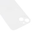 Replacement Silver Glass Back Cover for iPhone 14 Camera Hole - 4