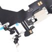 iPhone 14 Pro Max Charging Port Flex Cable (White) - 4