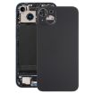 iPhone 15 Plus Glass Back Cover (Black) - 1