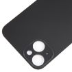 iPhone 15 Plus Glass Back Cover (Black) - 4