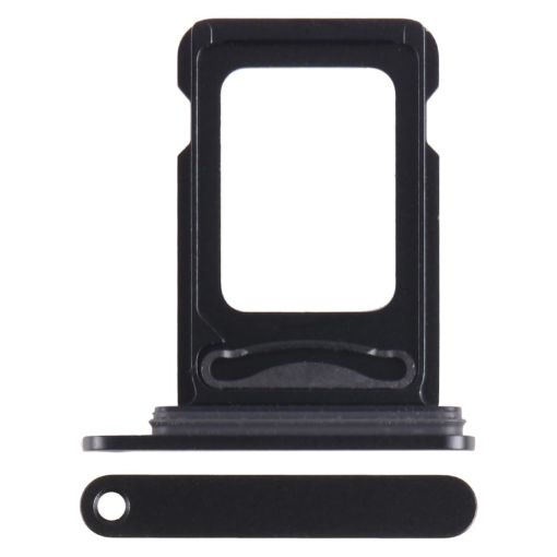 iPhone 15 Dual SIM Card Tray (Black) - 1