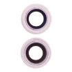 iPhone 15/15 Plus Pink Camera Lens Cover Set - 2