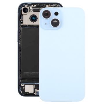 iPhone 15 Plus Blue Glass Back & Camera Lens Cover - 1