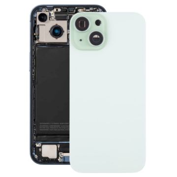 iPhone 15 Plus Battery Back Cover with Camera Lens + MagSafe (Green) - 1