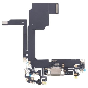 iPhone 15 Pro Charging Port Flex Cable, Titanium Color - 1