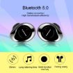 SARDiNE F8 TWS Rose Gold Bluetooth V5.0 Earphones with Charging Box - 4
