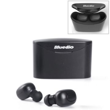 Bluedio TWS T-elf V5.0 In-Ear Headset with Charging Cabin (Black) - 1