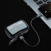 M10 Green TWS Bluetooth 5.1 Earphone with Digital Display & Touch - 6
