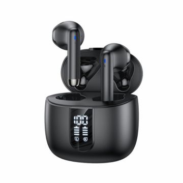 Yesido TWS22 LED Display Wireless Earphone Bluetooth 5.3 (Black) - 1