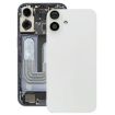 iPhone 16 Battery Back Cover with Camera Lens (White) - 1