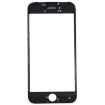 iPhone 7 Black Front Glass Lens with LCD Bezel Frame - 3