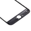 iPhone 7 Black Front Glass Lens with LCD Bezel Frame - 5
