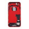 Red iPhone 7 Battery Back Cover with Card Tray Assembly - 3