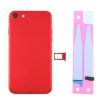 Red iPhone 7 Battery Back Cover with Card Tray Assembly - 6