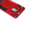 iPhone 7 Plus Red Battery Back Cover & Card Tray Assembly - 4