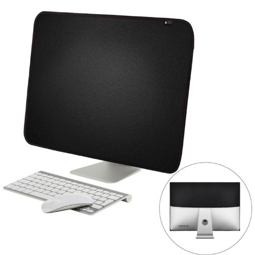 21" iMac Portable Dustproof Cover, Size: 54.5x38.1cm (Black) - 1