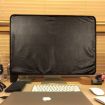 27" iMac Dustproof Cover with Pockets, 68x48.2cm, Black - 6