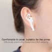 2pcs Black Silicone Ear Caps for Wireless AirPods Earphones - 5