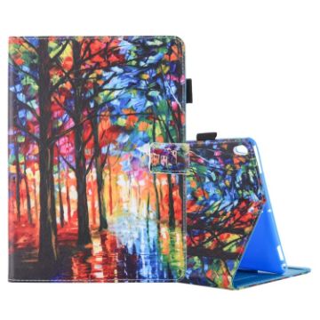 iPad Pro 10.5" Forest Pattern Flip Leather Case with Holder & Slots - 1