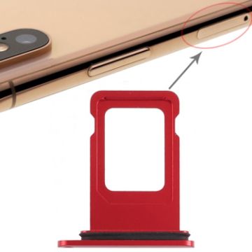 Red iPhone XR SIM Card Tray (Single SIM) - 1