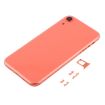Coral Back Housing Cover with Camera Lens & SIM Tray for iPhone XR - 2