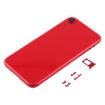 iPhone XR Red Back Housing Cover with Camera Lens & SIM Tray - 2