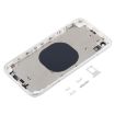 iPhone XR White Back Housing Cover with Camera Lens & SIM Tray - 3