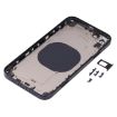 Back Housing Cover with iP13 Look for iPhone XR (Black) - 3