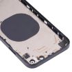 Back Housing Cover with iP13 Look for iPhone XR (Black) - 4