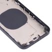 Back Housing Cover with iP13 Look for iPhone XR (Black) - 5