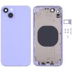 Back Housing Cover: iP13 Style for iPhone XR (Purple) - 1