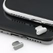 Universal 8 Pin Charging Port Anti-Dust Plug for iPhone, 2pcs (Grey) - 3