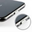 Universal 8 Pin Charging Port Anti-Dust Plug for iPhone, 2pcs (Grey) - 4