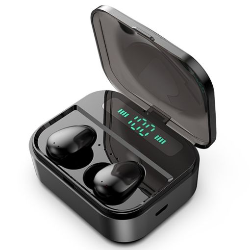 X7 TWS V5.0 Wireless Bluetooth Headset with Charging Case, Black - 1