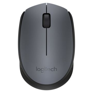 Logitech M170 USB Wireless Mouse with 2.4G Receiver, Grey, 1000DPI - 1