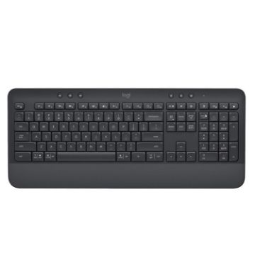 Logitech K650 Wireless Bluetooth Silent Keyboard (Black) - 1
