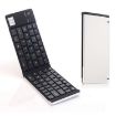 F66 Silver Foldable Bluetooth Wireless Keyboard for Android/Windows/iOS - 1