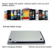 F66 Silver Foldable Bluetooth Wireless Keyboard for Android/Windows/iOS - 5
