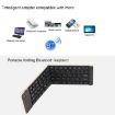 F66 Silver Foldable Bluetooth Wireless Keyboard for Android/Windows/iOS - 6
