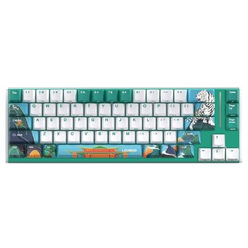 LEOBOG K67 RGB Wireless Mechanical Keyboard, Ice Crystal Switch - 1