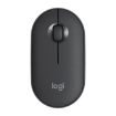 Logitech Pebble Black Bluetooth Wireless Mouse, 1000DPI, 10m Range - 1