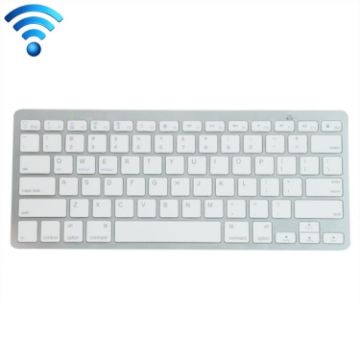 Ultrathin K09 78-Key Bluetooth 3.0 Wireless Keyboard (White) - 1